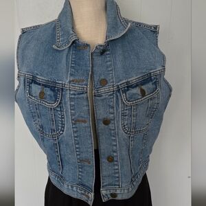 Denim Sleeveless Vest for Women